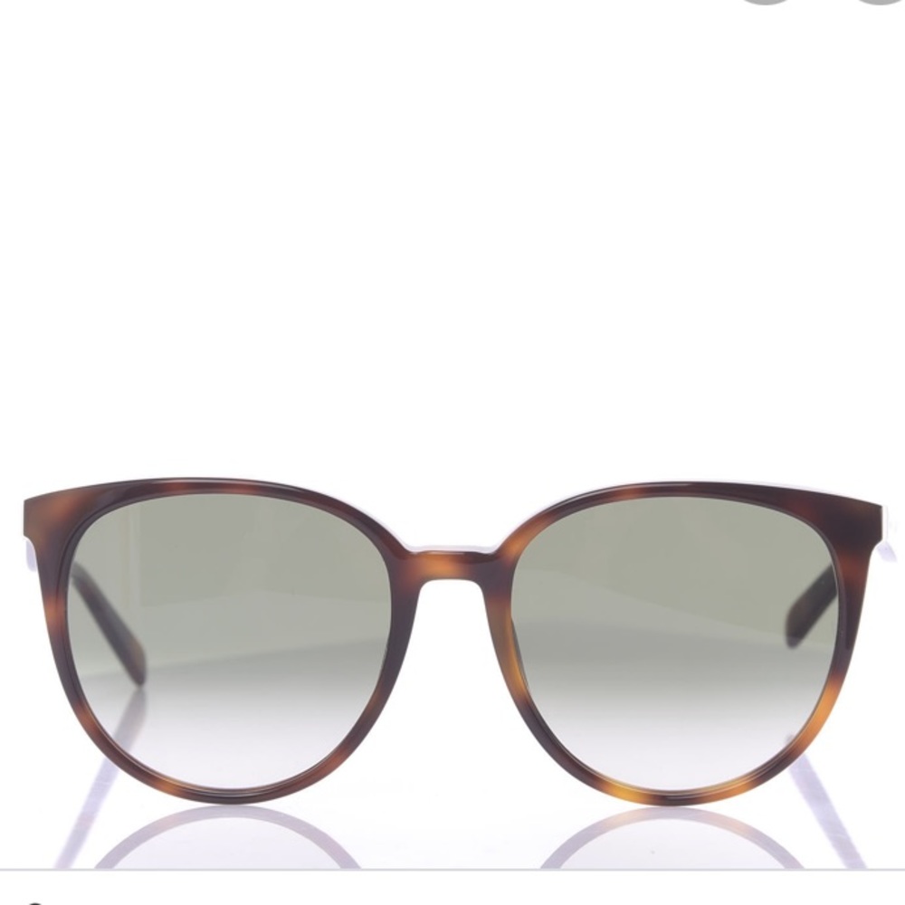 Celine Thin Mary Sunglasses in Tortoise
